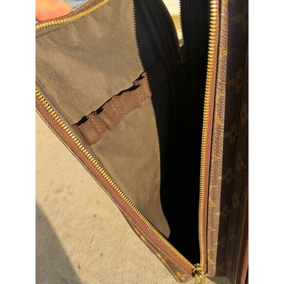 Louis Vuitton Pegase 55 Monogram Rolling Suitcase – Large Travel Luggage MB0098 - Picture 8 of 9